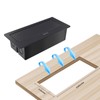Pop Up Outlet;Pop up Power Strip; Embedded countertop;6.5 Feet 16AWG