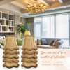 Riakrum 10 Pcs Shades for Chandeliers European Small Lamp Shade