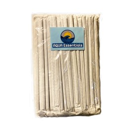 Individually Wrapped Paper Straws (Black, 100 Straws)