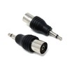 DRUT 1pcs 3.5mm Mono Jack Plug to TV RF Push