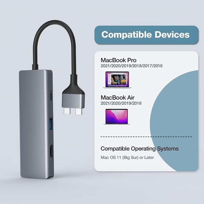 Tymyp 9 in 2 MacBook Pro Docking Station, MacBook Air