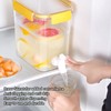 Refrigerator Cold Kettle 3.5L with Faucet Multifunctional PET Economical Practical