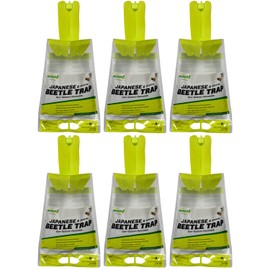 RESCUE! Japanese Beetle Trap – Reusable Bag - 6 Traps
