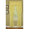 Today's Curtain, Orleans Scallop Curtain, Buttercup 45" Panel Pair and