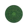 Craft Trade Mandala Green Round Tapestry Indian Wall Towel Tapestry