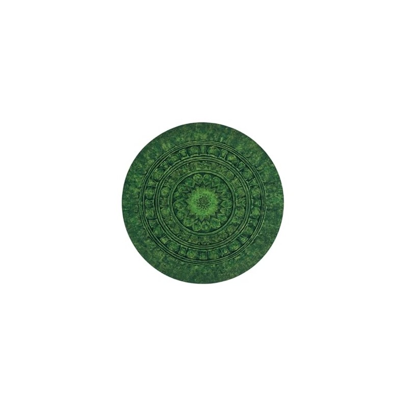 Craft Trade Mandala Green Round Tapestry Indian Wall Towel Tapestry