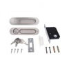 Hoconnie Pocket Door Handle with Key Sliding Door Lock Keyed