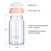 COMI Wide Neck Glass Breastmilk Collection n Storage Bottle, 6oz