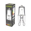 JUNSHI G9 ECO 33W=40W 240V,2800K Warm White,Dimmable 460 Lumens Safety
