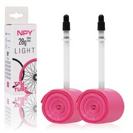 2-Pack TPU 700C Bike Inner Tube (18-32C) – Ultralight 28g Presta Valve Tube 45mm/65mm/85mm – Lightweight, Puncture-Resistant Bicycle Tube for Road, All-Road & Gravel Bikes