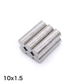 66PCS 10x1.5mm Thin Neodymium Magnet 10mmX1.5mm Permanent Magnet disc 10x1.5mm Magnetic Round Magnet 10 * 1.5 mm (66PCS 10X1.5)