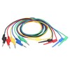 5Pcs Banana Test Lead Multi Meter Testing Cable Line Wire