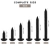 #10 x 2 Pan Head Wood Screws (50 pcs), 18-8