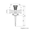 ledscom.de PIRK Outdoor Garden Spotlight with Ground Spike IP44 Black