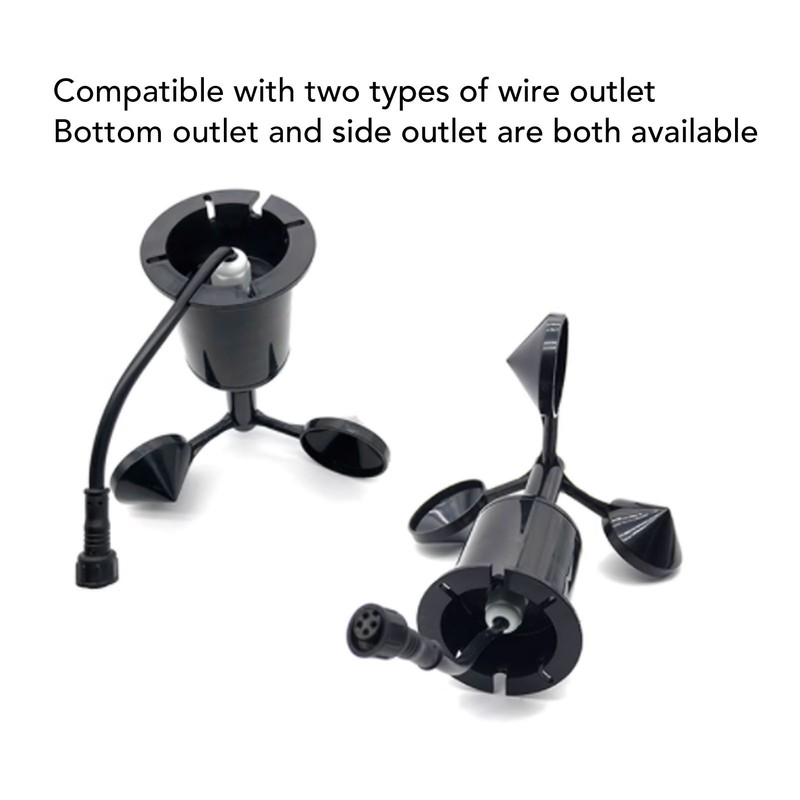 Wind Speed Monitoring Sensor with 0.8m Cable 3 Blade High