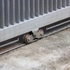 sourcing map 1 x H-groove castor, 1.89 inches, 201 stainless