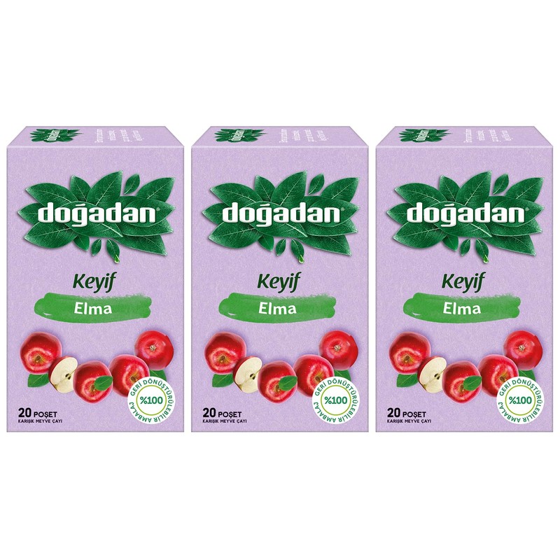 Dogadan, Premium Turkish Apple Tea (Elma Cayi) - 20 Tea