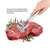 Oumefar Stainless Steel Meat Tenderizer Roller Beef Steak Chicken Mallet
