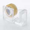 MUJI NDE46A1A Acrylic Tape Dispenser, Cellophane Tape, Small, Compatible with