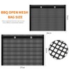 Non-Stick BBQ Grilling Mesh Bag Outdoor Camping Barbecue Grill Mats