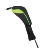 Andux Long Neck Golf Hybrid Club Headcovers with Interchangeable Number