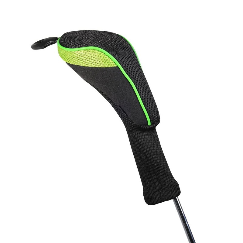 Andux Long Neck Golf Hybrid Club Headcovers with Interchangeable Number