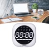 P12 Bluetooth Clock Speaker Wireless LED Mirror Portable Dual Alarm