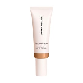 Laura Mercier Tinted Moisturizer Natural Dewy with SPF 30: 24HR+ Hydration, Long Lasting, Sheer to Light, Buildable Coverage, Dewy Finish, Improve Skin Tone and Texture, Skin Tint, Cedar