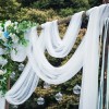 Rollo De Tela Organza Decoración De Bodas 10 M