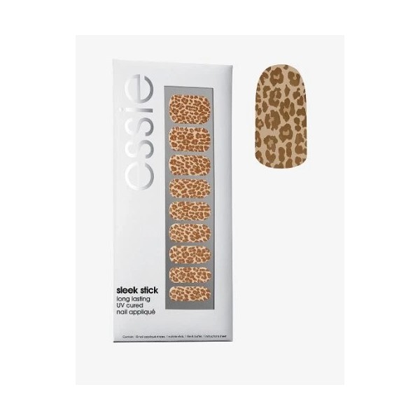 ESSIE SLEEK STICK NAIL STICKERS #110 DON'T CHEETAH ON ME