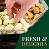 Holiday Nuts gift Basket - With a Variety of Freshly