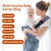 Toddler Carrier, Portable Toddler Sling Adjustable Baby Sling Carriers from
