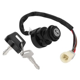 M MATI Ignition Key Switch for Yamaha Banshee 350 Big Bear 350 Moto-4 225/250/350 Breeze 125 Badger 80 Champ 100 1985-1994 Warrior 350 1987-1995 2FJ-82510-02-00 2FJ-82510-09-00 1UY-82510-02-00