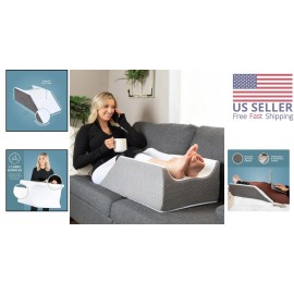 High-Density Foam Double Leg Elevation Pillow - Stylish Recovery Redefined