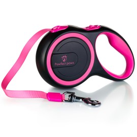 Pawfect Paws Premium Retractable Dog Leash - Extendable up to 16ft, Tangle-Free, and Comfortable Grip for Small to Medium Dogs, Flexi Dog Leash, Laisse Retractable Pour Chien .Dog Leash Light.