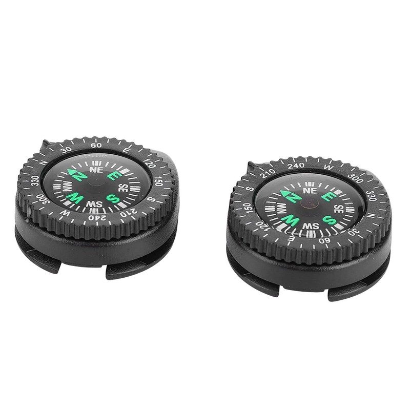 Pocket Compass Portable Universal Lightweight 2-Piece Watch Strap with Non-Slip