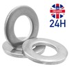 M10 (10mm) Flat Washers Steel Repair Washer Zinc Plated (Pack