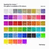 Hemway Craft Glitter Fluorescent Pink 100g Multi Size Glitter