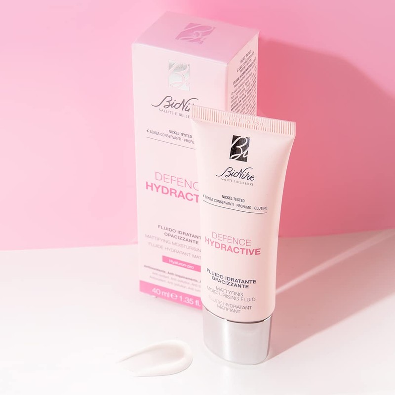Bionike Defence Hydractive Fluido Idratante Opacizzante Pelle Mista Grassa, 40