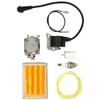 Carburetor Ignition Coil Air Fuel Filter Kit Replacement Fit for