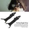 2Pcs Hunting Goggle Strap Stretchable Comfortable Hunting Goggle Elastic Band