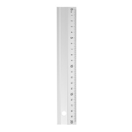 sourcing map Cutting Ruler 20cm Metric Aluminum Alloy Straight Ruler Thickening Frosted Measure Ruler with Non-Slip Sponge Backing for Architects Artists Designers Classroom Office, Silver