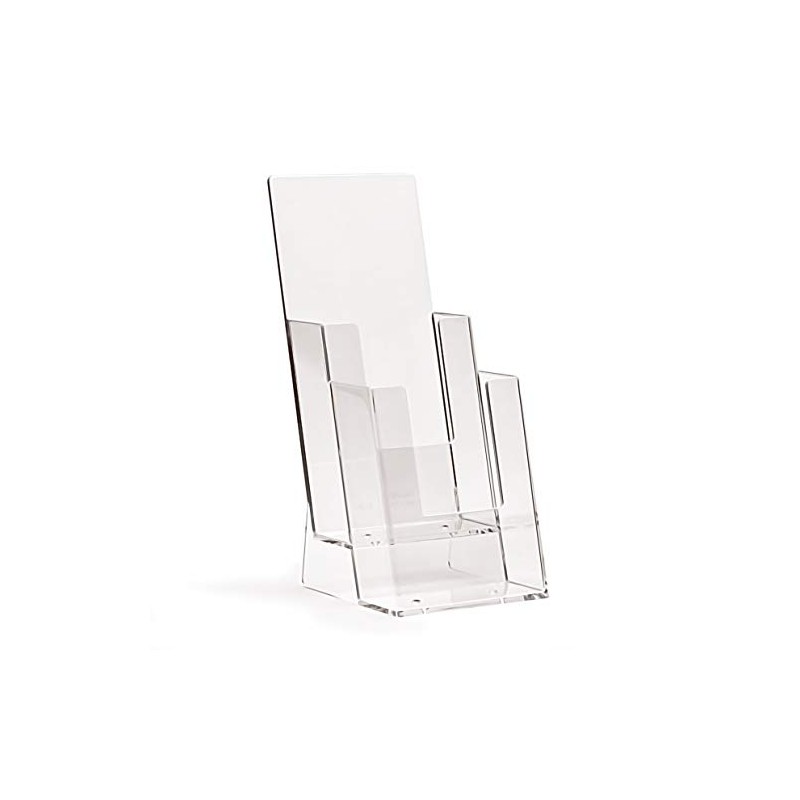 taymar brochure stand, transparent
