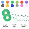 Mooshy 2 Rolls Green Curling Ribbon, 100m Green Ribbon for