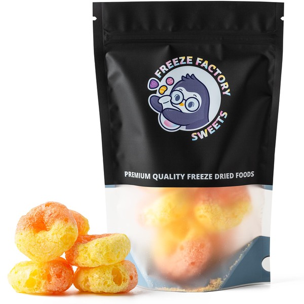 Freeze Dried Premium Sweets | Fruity Ring Candy Freeze Sweets