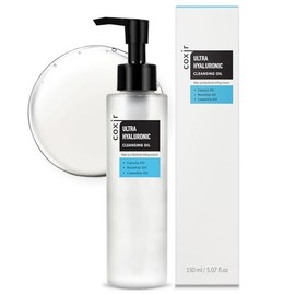 COXIR [Coxir] Aceite limpiador ultra hialurónico (150 ml) | Sin parabenos| un solo paso para limpieza profunda e hidratación profunda