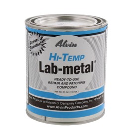 ALVIN 24 oz Lab Metal Repair and Patching Compound Withstands Temps Up to 1000F