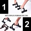 Manijas Para Flexiones 1 Par + 1 Par De Muñequeras