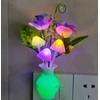 AUSAYE 4 Pack Plug in LED Night Light Sensor Rose