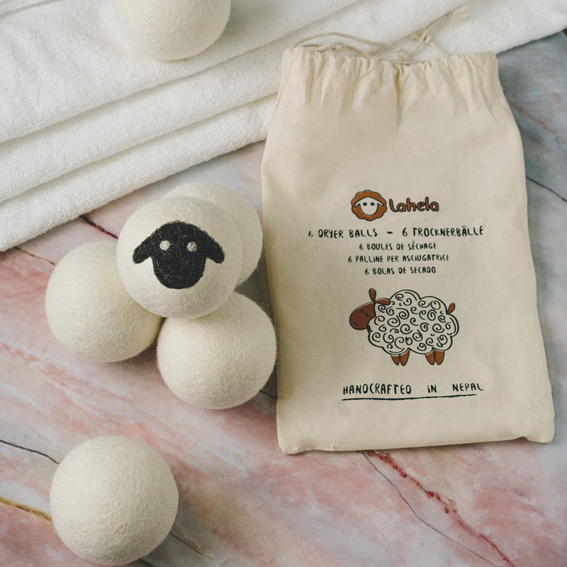 LAHELA Dryer Balls for Tumble Dryers